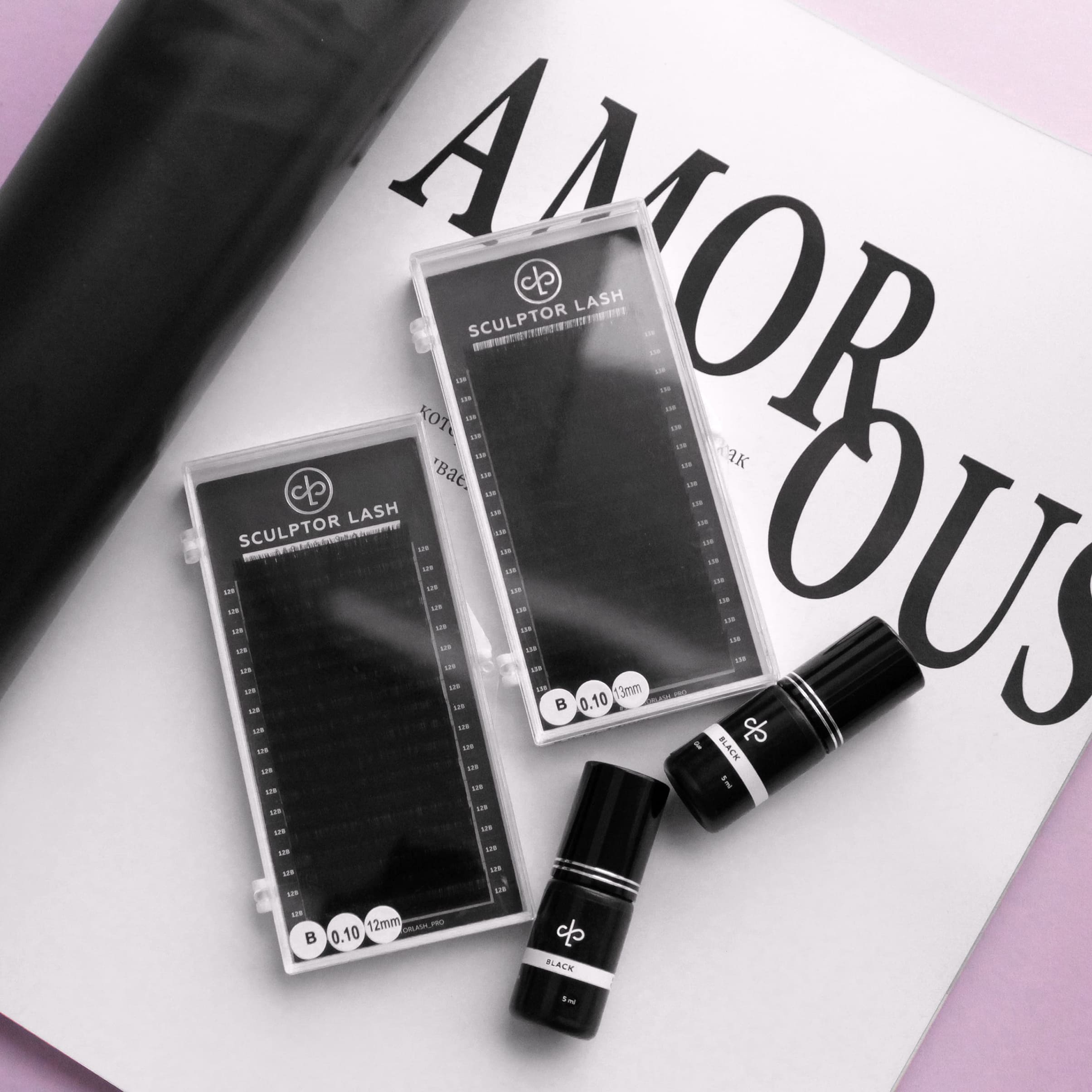 Результат наращивания ресниц Sculptor